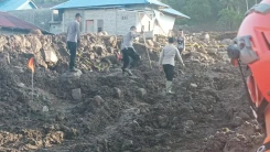 Hujan Jadi Kendala Pencarian Korban Banjir Bandang Kota Ternate